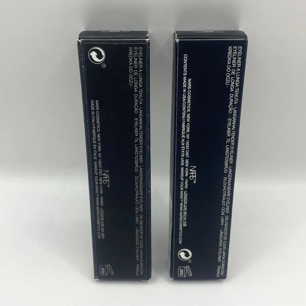 2x NARS Larger Than Life Long-Wear Eyeliner Via Veneto Mini Travel Size